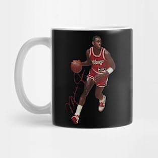 BASKETBALLART - GOAT BULLS 1985 Mug